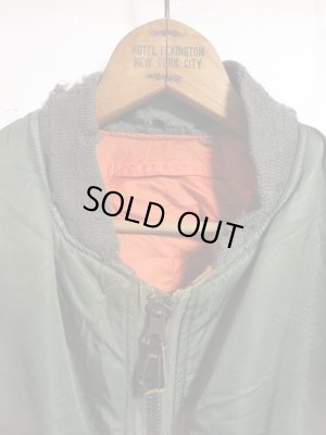 画像2: GREENBRIER社製 Vintage USAF MA-1 76年製 米軍実物 サイズM