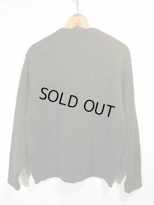 画像4: 50s ビンテージ TOWN CRAFT Penney's ニットカーディガン ごま塩