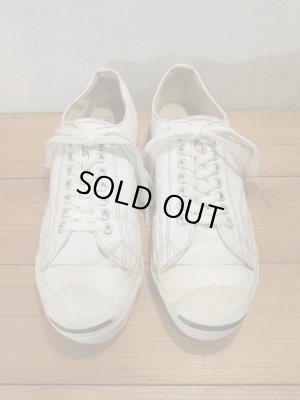 画像2: USA製 CONVERSE コンバース レザー ジャックパーセル 8 1/2 ２７ｃｍ