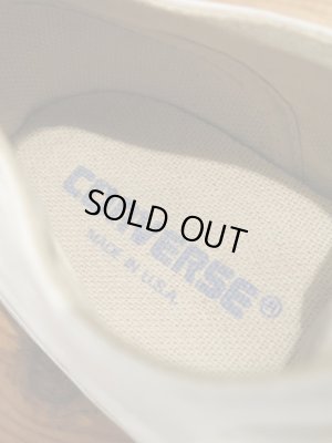 画像7: USA製 CONVERSE コンバース レザー ジャックパーセル 8 1/2 ２７ｃｍ