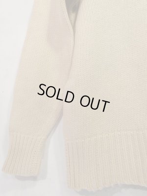 画像3: 50s ビンテージ ショールカラー セーター ヘチマ XS