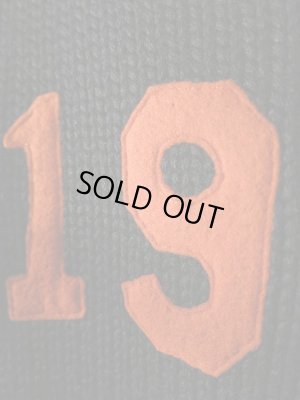 画像4: 40s 1942 ビンテージ ボートネック セーターフェルトワッペン