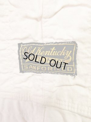 画像3: USA 50s DEAD STOCK！Vintage Old Kentucky over all ビンテージ オールドケンタッキー 生成り エプロン オーバーオール
