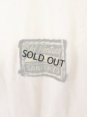 画像6: USA 50s DEAD STOCK！Vintage Old Kentucky over all ビンテージ オールドケンタッキー 生成り エプロン オーバーオール