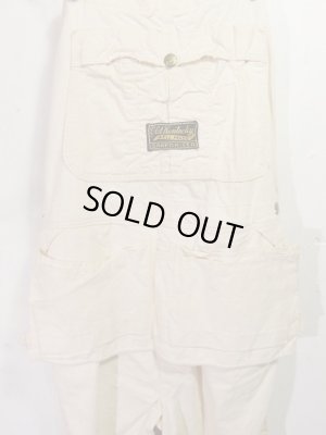 画像2: USA 50s DEAD STOCK！Vintage Old Kentucky over all ビンテージ オールドケンタッキー 生成り エプロン オーバーオール