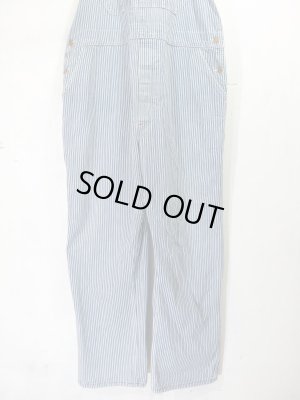 画像2: USA 70s Vintage ROUND HOUSE over all ビンテージ ラウンドハウス ヒッコリー オーバーオール