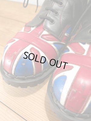 画像2: 英国製 GLADIATOR グラディエーター ユニオンジャック柄 ブーツ スティールトゥ