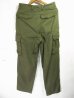 画像4: DEADSTOCK 60's VINTAGE French ARMY M-47 Cargo pants デッド フランス軍 カーゴパンツ ワンウォッシュ