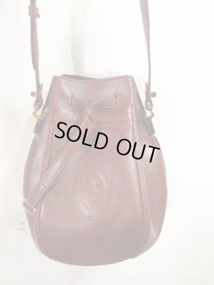 画像3: Cartier　カルティエ マスト　レザー　巾着　ショルダーバッグ