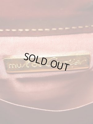画像11: Cartier　カルティエ マスト　レザー　巾着　ショルダーバッグ