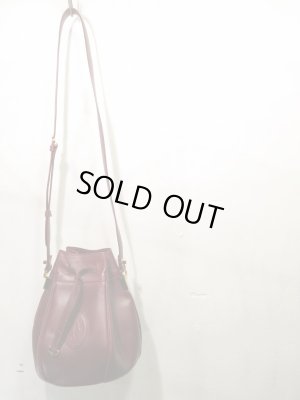 画像2: Cartier　カルティエ マスト　レザー　巾着　ショルダーバッグ