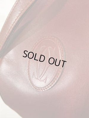 画像4: Cartier　カルティエ マスト　レザー　巾着　ショルダーバッグ