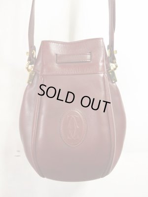 画像7: Cartier　カルティエ マスト　レザー　巾着　ショルダーバッグ