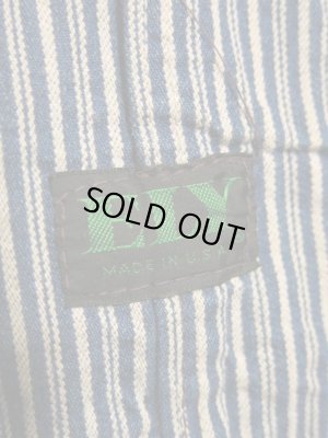 画像2: USA 70s Vintage ELY over all ビンテージ エリー ヒッコリー オーバーオール