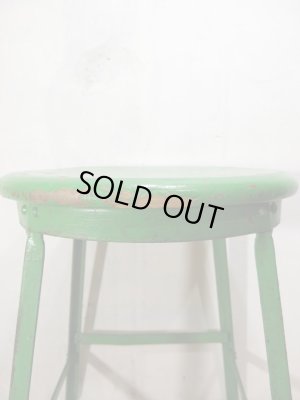 画像10: ＵＳＡ輸入 VINTAGE ビンテージ インダストリアル スツール 工業 ペイント