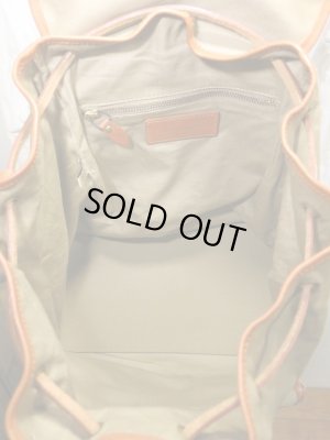 画像7: RALPH LAUREN ラルフローレン レザー×キャンバス リュック