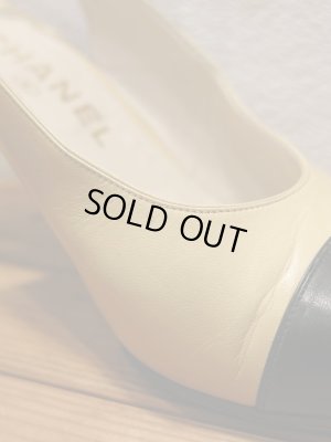 画像4: CHANEL シャネル バイカラー パンプス ハイヒール 