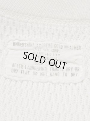 画像7: 74s Vintage US ARMY cotton100% Thermal アメリカ軍 ビンテージ サーマル