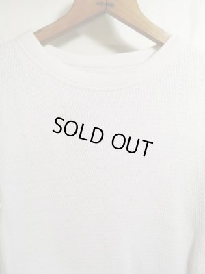 画像2: 74s Vintage US ARMY cotton100% Thermal アメリカ軍 ビンテージ サーマル