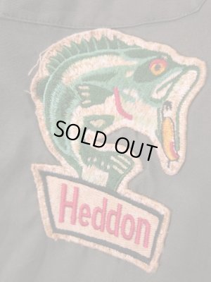 画像2: 70s Vintage FLIPTAIL garcia Heddon fenwick Bass ビンテージ バスフィッシング パッチ シャツ