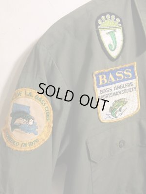 画像5: 70s Vintage FLIPTAIL garcia Heddon fenwick Bass ビンテージ バスフィッシング パッチ シャツ