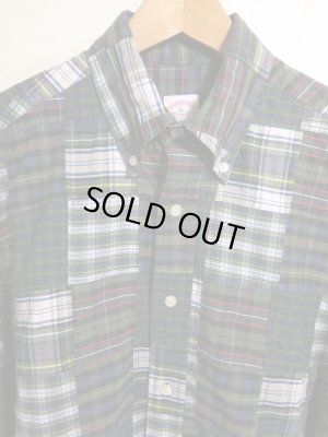 画像2: Brooks Brothers ブルックスブラザーズ パッチワーク シャツ