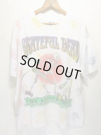 90s Grateful Dead グレイトフルデッド 総柄 ツアー Tシャツ