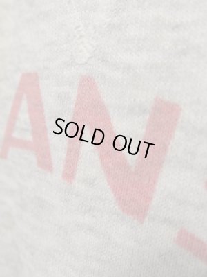 画像8: USA 50s Vintage ARKANSAS ビンテージ カットオフ ２トーン 前Ｖ 染込み ダメージ スウェット