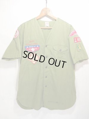 画像1: 1961年 USA Vintage BOY SCOUTS Shirt ビンテージ ボーイスカウトシャツ