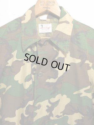 画像2:  60's USA VINTAGE アメリカ ビンテージ ウッドランドカモ ハンティング カバーオール リップストップ