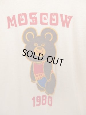 画像2: USA製 '80 Vintage MOSCOW OLIMPIC ビンテージ モスクワ オリンピック こぐまのミーシャ Tシャツ