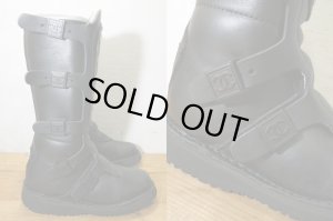 画像3: 美品！ CHANEL シャネル バイカー ブーツ ココマーク デカココ BOOT