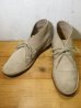 画像1: イギリス製 Clarks クラークス チャッカーブーツ スウェード size7 (1)