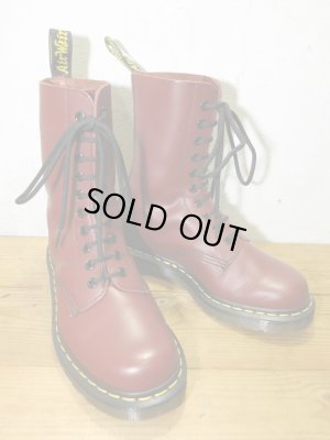 画像1: 美品！DrMartens 10ホール ドクターマーチン ブーツ UK4