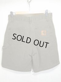 SALE！90s Carhartt カーハート ダック ペインター ショートパンツ Lブラウン