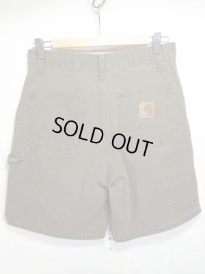 画像1: SALE！90s Carhartt カーハート ダック ペインター ショートパンツ Lブラウン