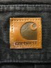 画像5: SALE！90s Carhartt カーハート ダック ペインター ショートパンツ ブラック2 (5)