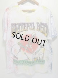 90s Grateful Dead グレイトフルデッド 総柄 ツアー Tシャツ SIZE L