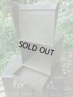 画像5: USA輸入 VINTAGE ビンテージ ステンシル メタル ロッカー RABBITS