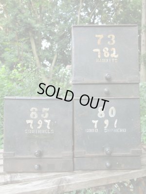 画像2: USA輸入 VINTAGE ビンテージ ステンシル メタル ロッカー GOOD SHPHERD