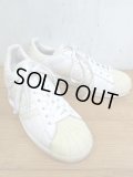 adidas アディダス SUPER STAR スーパースター 白ベージュ size10ハーフ