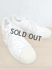 adidas アディダス SUPER STAR スーパースター 白ベージュ size10ハーフ