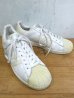 画像1: adidas アディダス SUPER STAR スーパースター 白ベージュ size10ハーフ (1)