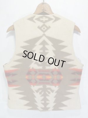 画像6: 80s Pendeleton ペンドルトン ネイティブ柄 ウールブランケット ベスト