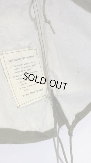 画像5: 60s U.S. ARMY ガスプロテクティブコート 実物