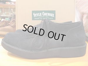 画像2: SALE！！\３１５００→￥１９９００ ！ STYLE COUNSEL スタイル カウンセル　ラフアウト OXFORD シューズ ブラック