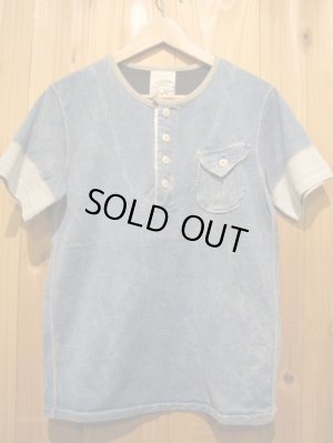 画像1: ＳＡＬＥ！送料・代引き手数料無料！定価￥１３６５０→￥９５００！　Gypsy & sons Indigo Henleyneck T-shirts