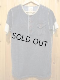 ＳＡＬＥ！送料・代引き手数料無料！定価￥１３６５０→￥９５００！　Gypsy & sons Indigo Henleyneck T-shirts インディゴ（濃）