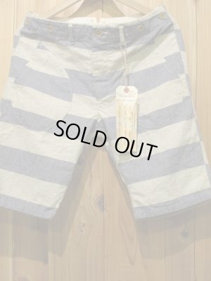 画像1: 半額SALE！！￥17640→￥8820！Gypsy & sons Prisoner Border Shorts