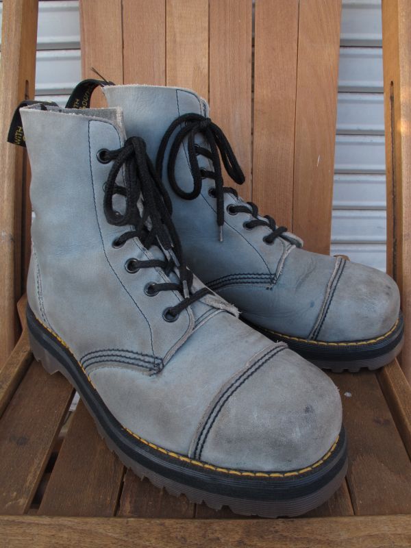 送料無料！イギリス製 VINTAGE ビンテージ Dr.Martens ドクターマーチン CRAZY BOMB クレイジーボム 7ホール